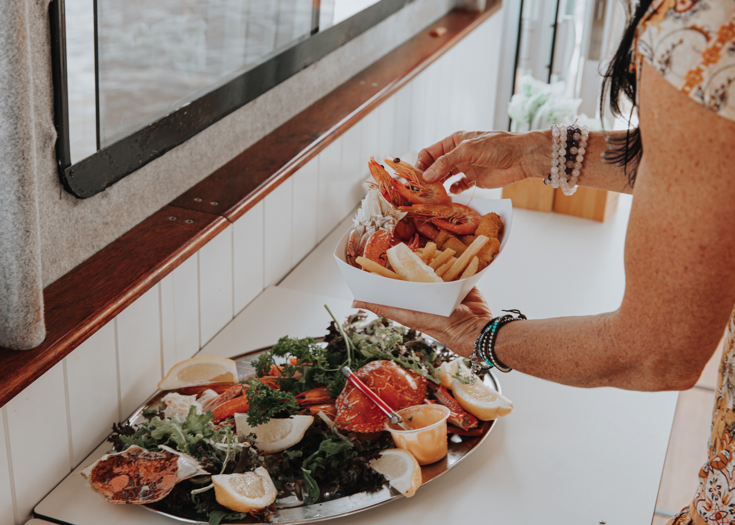 Seafood Lunch Cruise Coastal Cruises Mooloolaba