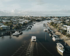 RR on the main canal from above